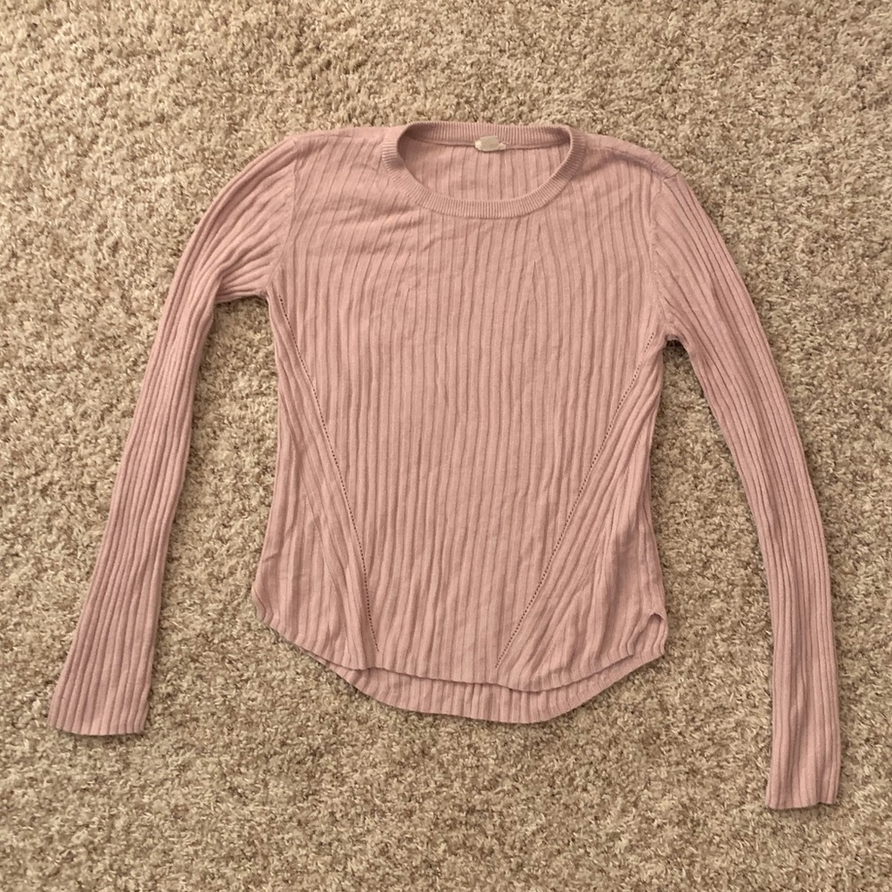 Pastel pink light weight shirt from garage